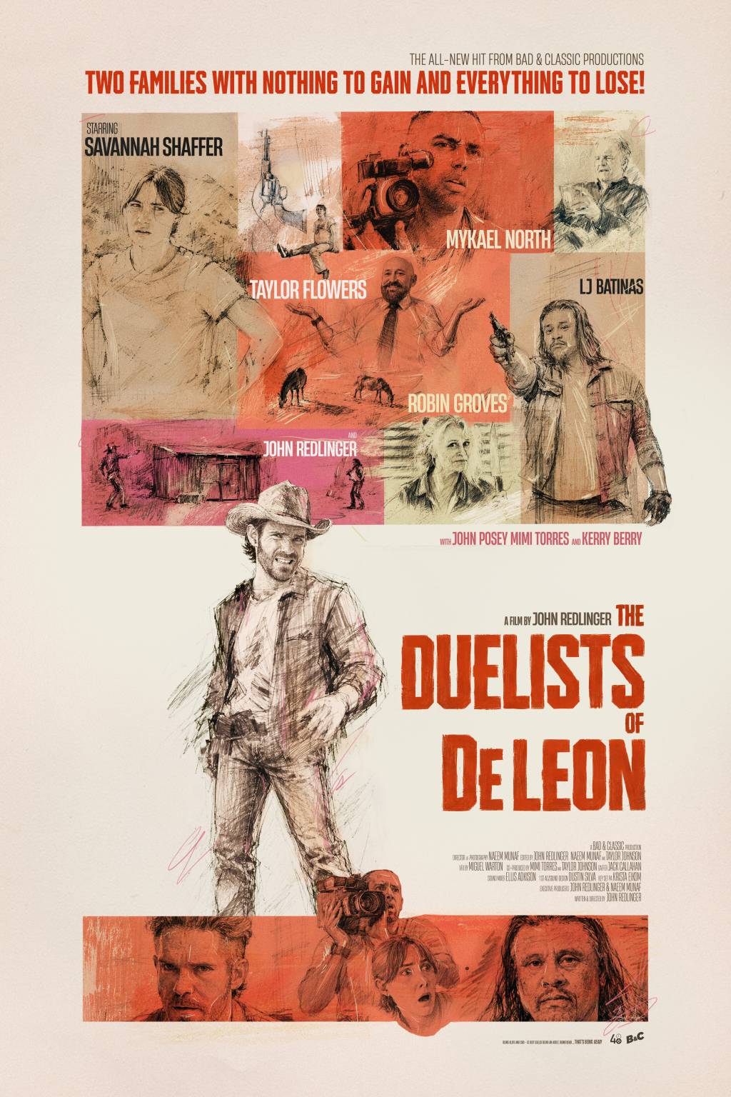 Filmposter for The Duelists of De Leon